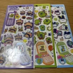 最安値　正規品　匿名配送　平成はっぴーフォン　たまごっち　３枚セット