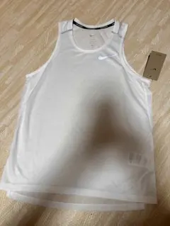NIKE ナイキ　ランニングウェア　タンクトップ　マイラー　速乾　白　XL新品