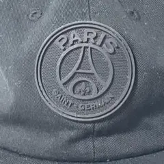 Paris Saint-Germain キャップ　ラバーエンブレム　黒　PSGのサムネイル