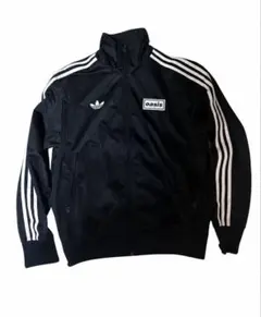 adidas oasis ジャージ Mサイズ ブラック - メルカリ