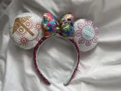 ディズニー/ミニーちゃん/カチューシャ/ホワイト