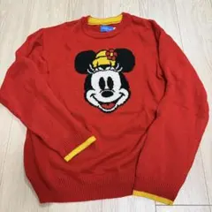 美品⭐️希少サイズ 東京ディズニーリゾート　ミニー　ニット　Lのサムネイル