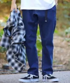 ■フリークスストア/ストレッチスリムフィットクライミングパンツ/デニム/Sサイズ