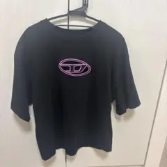 DIESEL ディーゼル ロゴ Tシャツ ブラックのサムネイル