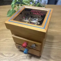 H*s様 ミッキーマウス 木製収納ボックス　ディズニー　ヴィンテージ