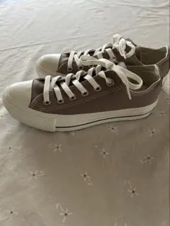 ALL STAR ブラウン キャンバス スニーカー