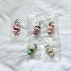 クレヨンしんちゃんめじるしアクセサリー2～パステルカラー～　5点セミコンプセット