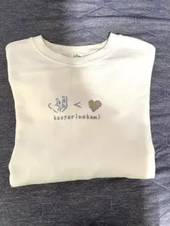 カオヨリナカミ スウェット