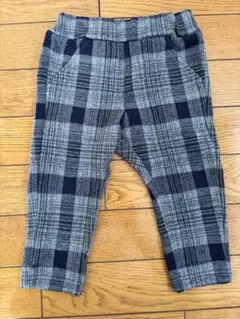 ノイユエームベベチェック柄 ボトムス 80