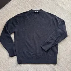 ユニクロ プレミアムラムクルーネックセーター L