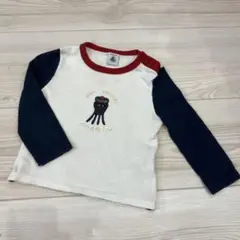PETIT BATEAU プチバトー 80 長袖カットソー ロンT
