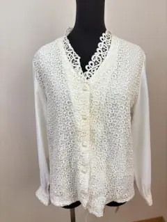 ブラウスカーディガン フェアリーグランジ 平成 森ガール レトロ 古着