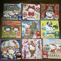 ハローキティ☆ご当地限定☆ミニタオル☆77枚☆まとめ売り☆バラ売り可能☆新品 ハローキティ ご当地 栃木限定 宇都宮餃子 3枚セット ミニタオル