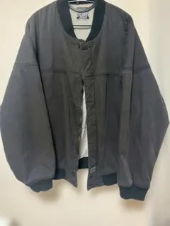 古着　ブラック MA-1 フライトジャケット オーバーサイズ