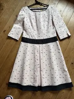 TO BE CHIC フラワーレース切替 半袖ワンピース リネン混 40 - メルカリ
