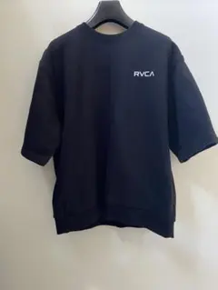 RVCA/ルーカ 半袖スウェット ブラック メンズSサイズ