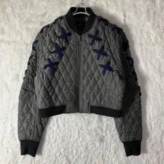 極美品 ビーシービージーマックスアズリア キルティングジャケット 緑 S