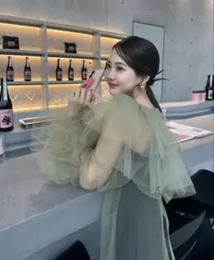 niana ドレス ブルー