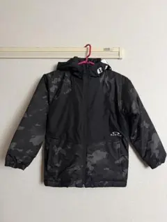 OAKLEY キッズ 中綿ジャケット カモフラ柄 ブラック 130cm