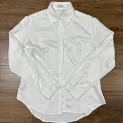 ワイシャツ【B-style】レディースL　カッターシャツ長袖　ブラウス　スーツ