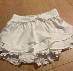 フレア スカート ホワイト