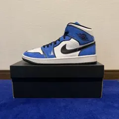 NikeAirJordan1 MidSE Signal Blue シグナルブルー