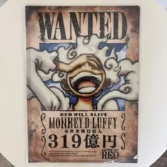 ONE PIECE WANTEDクリアファイルセット３枚