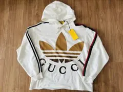 新品未使用 adidas×GUCCI パーカー フーディー 新品 未使用 GUCCI アディダス パーカー - メルカリ