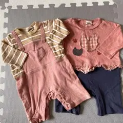 女の子　ロンパース　70サイズ