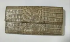 C*O様 FURLA 長財布 ベージュ クロコダイル