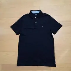 【TOMMY HILFIGER】ポロシャツ ブラック S/P