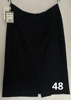 イタリア製Les Copains 黒 タイトスカート 48タグ付き未使用品のサムネイル