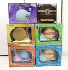 ワンピース 電伝虫スピーカー ゴールデン電伝虫 ルームライト 6点セット