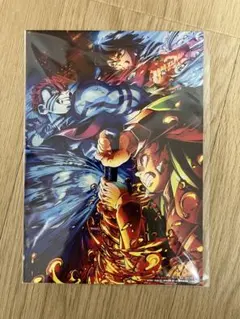 鬼滅の刃無限城編　キービジュアルイラストボード　猗窩座／冨岡義勇／竈門炭治郎