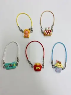 ぬいぐるみ用 ラブブアクセサリー 5点セット 付け替え 可愛い オシャレ ぬい活