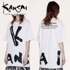 希少 山本寛斎 80s ヴィンテージ Tシャツ XL ビッグロゴ KANSAIのサムネイル