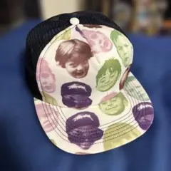 stussy メッシュトラッカーキャップ 00’s 「children」総柄