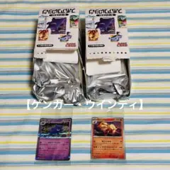 愛*）様 ポケモンカードイラストフィギュアコレクション　ゲンガー　ウインディ
