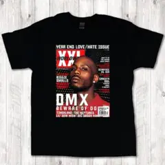 XXL cover DMX 赤 ラップT 黒 Tシャツ 3XL