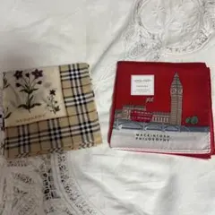 専用です‼️バーバリー&マッキントッシュ　大判ハンカチ２枚セット　新品未使用