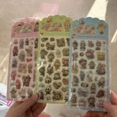 3D立体ステッカーセット 3枚入り