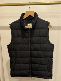 GAP ダウンベスト ブラック メンズ XS ギャップ
