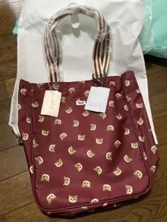新品☆ポールアンドジョー トートバッグ ねこ柄