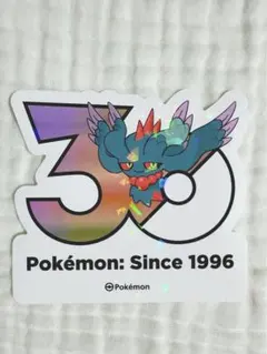 韓国 ポケモン 30周年 ランダムステッカー ハバタクカミ 古代ムウマ