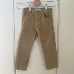 ZARA コーデュロイパンツ 4歳 ベージュ