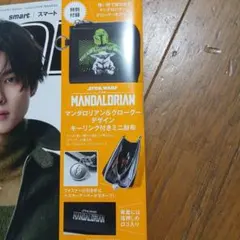 smart 2026年 11月　12月　合併号　付録 マンダロリアン ミニ財布