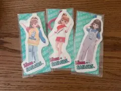 リカちゃんくじ×セーラーズ　11ダイカットキーチェーンABC3種