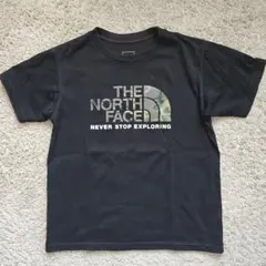 THE NORTH FACE カモフラージュロゴ Tシャツ 150