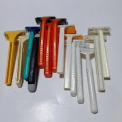 [おまとめ]使い捨てメンズ剃刀14本セット