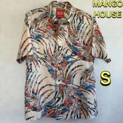 MANGO HOUSE（マンゴハウス）かりゆしウェア アロハシャツ 半袖 Ｓのサムネイル
